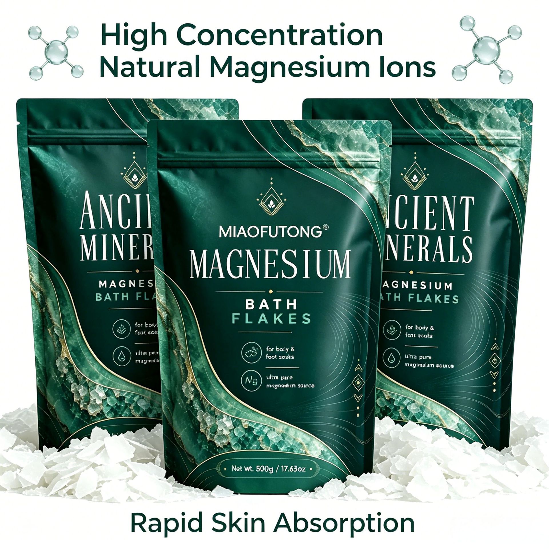 ملح ماغنيسيوم معدني للحمام 500 - مراجعة Bath Salts Magnesium وسعره