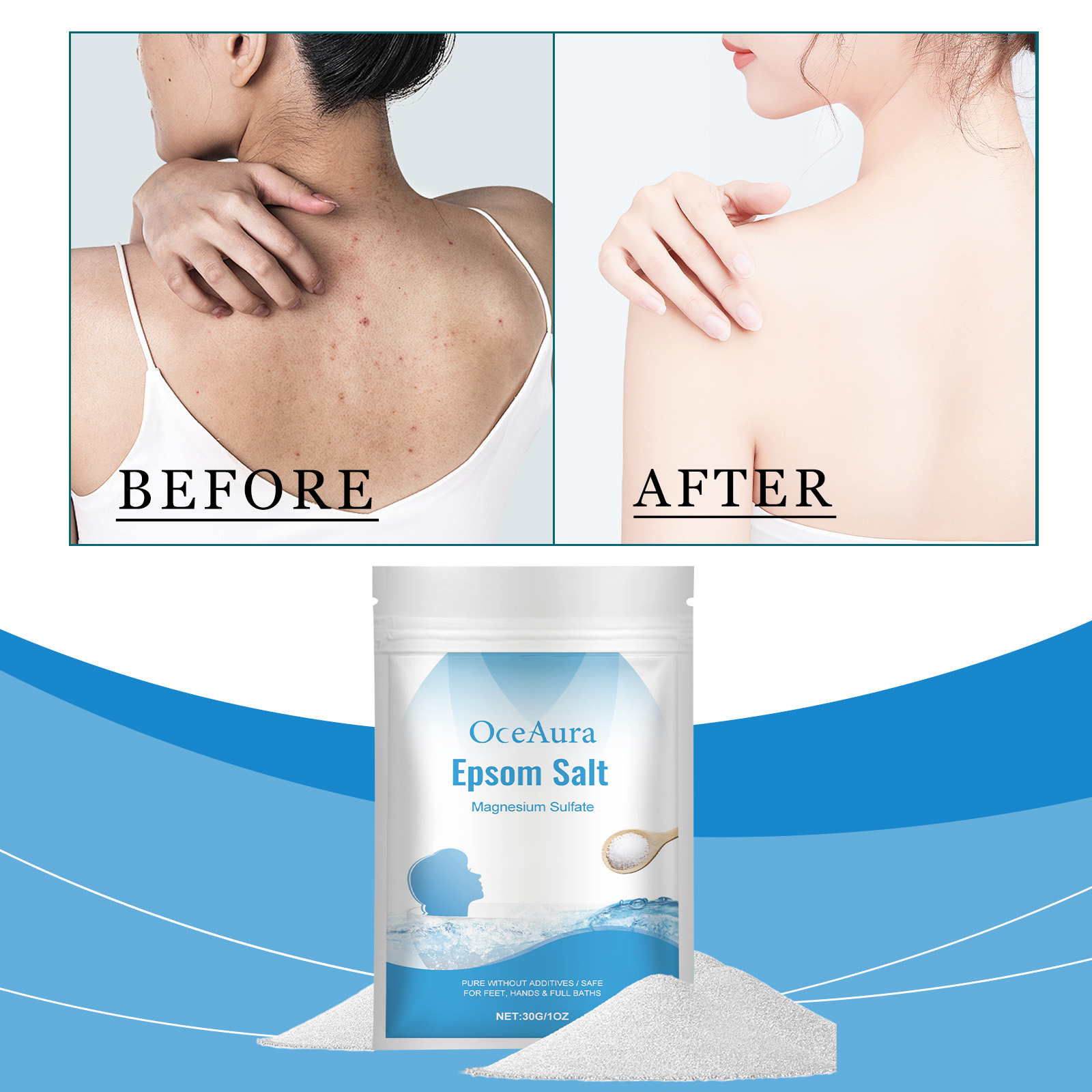 Epsom ملح المغنيسيوم كبريتات ت - مراجعة Bath Salts Magnesium وسعره